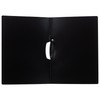 eco-eco A4 95% Recycled Swing Lock File Black