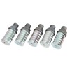 5Pcs Pneumatic Air Compressor Muffler High Pressure Resistant Air Exhaust