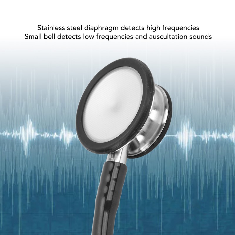Dual Use Dual Head Stethoscope Lightweight Stainless Steel Stethoscope for