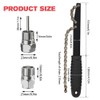 BNGXR Bicycle Chain Whip, Sprocket Puller Tool Kit, Chain Whip