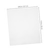 Operitacx 10 Pack Hard Plastic Photo Protectors Waterproof Document Page
