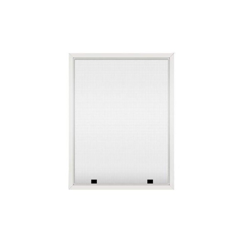Assembled Custom Size Window Screens (White)