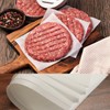 500Pcs 6" x 6" Burger Patty Paper, Non-Stick White Squares