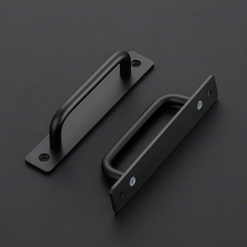 Ravinte Barn Door Handles 2 Pack Sliding Door Handle 6.3"