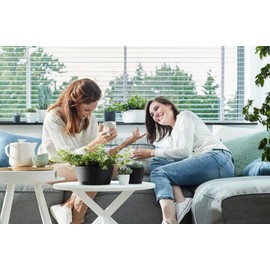 Elho 5761142315000 Flower Bowl, White, 23 x 23 x 30 cm