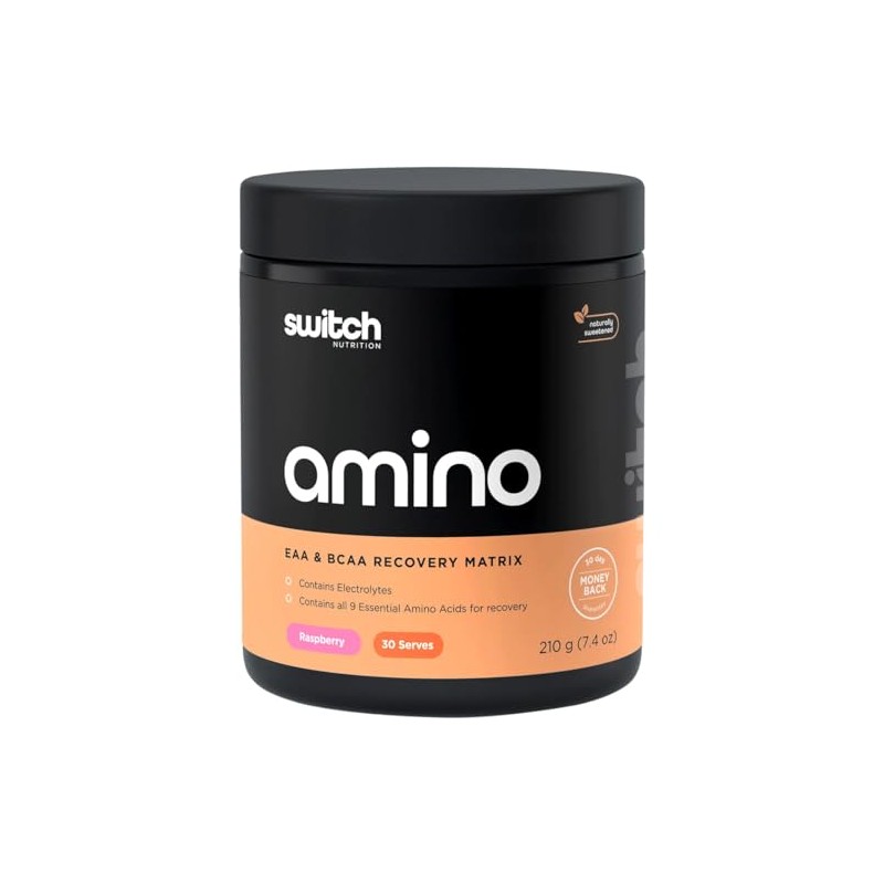 Switch Nutrition Amino Switch Raspberry BCAA and EAA Recovery Matrix