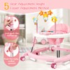 Wolfcode 5-in-1 Music and Lights Baby Walker Foldable with 5