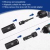 WORKPRO 20Piece 1/2''Drive Deep Impact Socket Set 6-Point Cr-V Steel