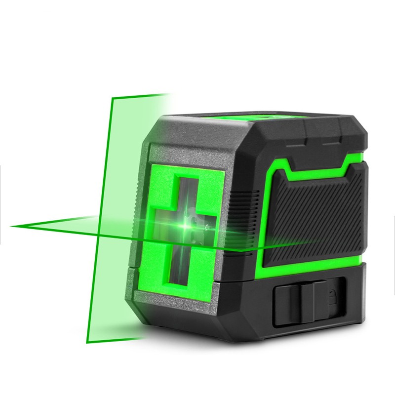 Self-Leveling Laser Level, 2 Lines Laser Level Green Cross Laser