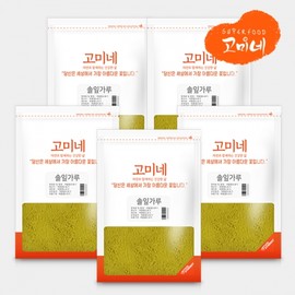 Gomine Pine Needle Powder Powder Dried Domestic 100% Additive-Free 300g, 5 Pieces / 고미네 솔잎 가루 분말 파우더 건조 국산 100% 무첨가 300g, 5개