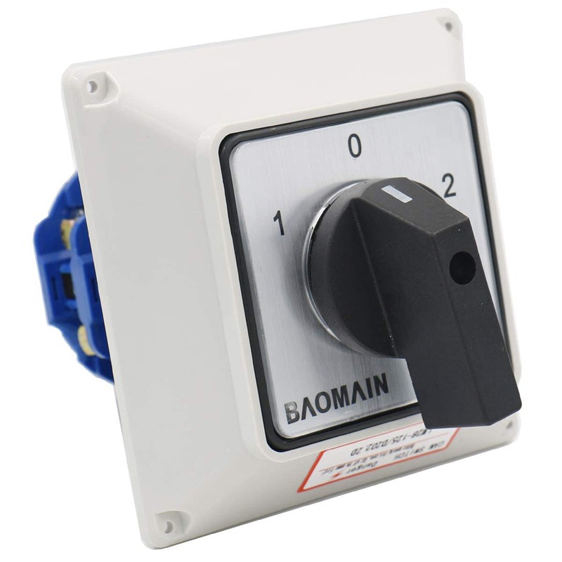 Baomain Universal Rotary Changeover Switch 125A 660V LW28-125/D202.2D with Master