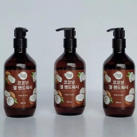 Aekyung 애경 샤워메이트 핸드워시300ml 3개 촉촉한사용감 [코코넛 젤] Aekyung Shower Mate Hand Wash 300ml 3 Pack Moisturizing [Coconut Gel]
