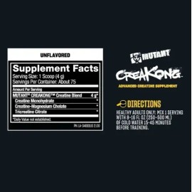Mutant Creakong Creatina En Polvo 75 Serv.