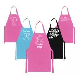 Texben Paquete De 50 Mandiles Baby Shower / Gender Reveal