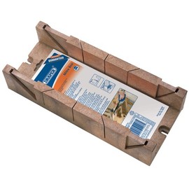 Draper Precision Mitre Box, 360mm x 110mm x 60mm - 10266 - Wood Angle Cutting Guide Miter Tool
