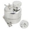 Radiator Coolant Expansion Water Tank Aluminium Alloy Polished Replacement for