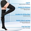 2Pairs Ktinnead 20-30mmHg Thigh High Compression Stockings for Women, Thigh