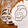 Set of 3 Rebel Skulls Cookie Cutters, 3 pieces -