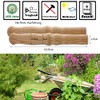 BigDean 4 x Wheelbarrow Universal Wooden Handles, Trolley Handle, Sliding
