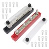 2 Pcs 150A 12V - 48V Bus Bar, 4 x