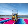 Hand Blown Mexican Drinking Glasses – Set of 6 Confetti