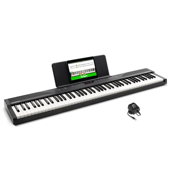 Alesis 88 Key Keyboard Piano with 480 Sounds, Speakers, USB