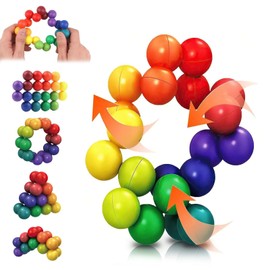 2Pcs Fidget Toys For Kids, 2cm Magnetic Fidgets For Girls, Relieve Anxiety Fidget Toys For ADHD, Autism Sensory Toys, Quiet Fidget Toys, Early Development Sensory Toys For Children With Special Needs