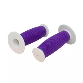 ENIX PRO+ Child Kids Bicycle Grips Mushroom Handle Bar Bike Grip Purple/White