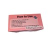 Nail polish remover wipes with Rose Oil