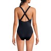 Lands' End Women's Long Tugless X-Back One Piece Swimsuit 8