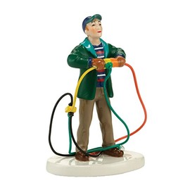 Department 56 National Lampoon Christmas Vacation Fire It Up Dad Accessory Figurine, Standard, Green