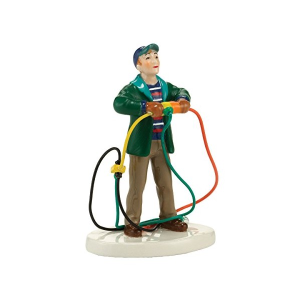 Department 56 National Lampoon Christmas Vacation Fire It Up Dad Accessory Figurine, Standard, Green