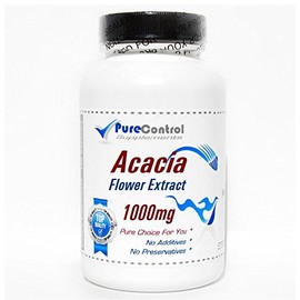 Acacia Flower Extract 1000mg // 90 Capsules // Pure // by PureControl Supplements