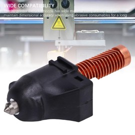 Jiawu 0.6mm 3D Printer Nozzle, Quick Extruder Swap 280℃ High Temperature, Copper Alloy Wear Resistant, for Flashforge AD5M AD5M Pro 3D Printers