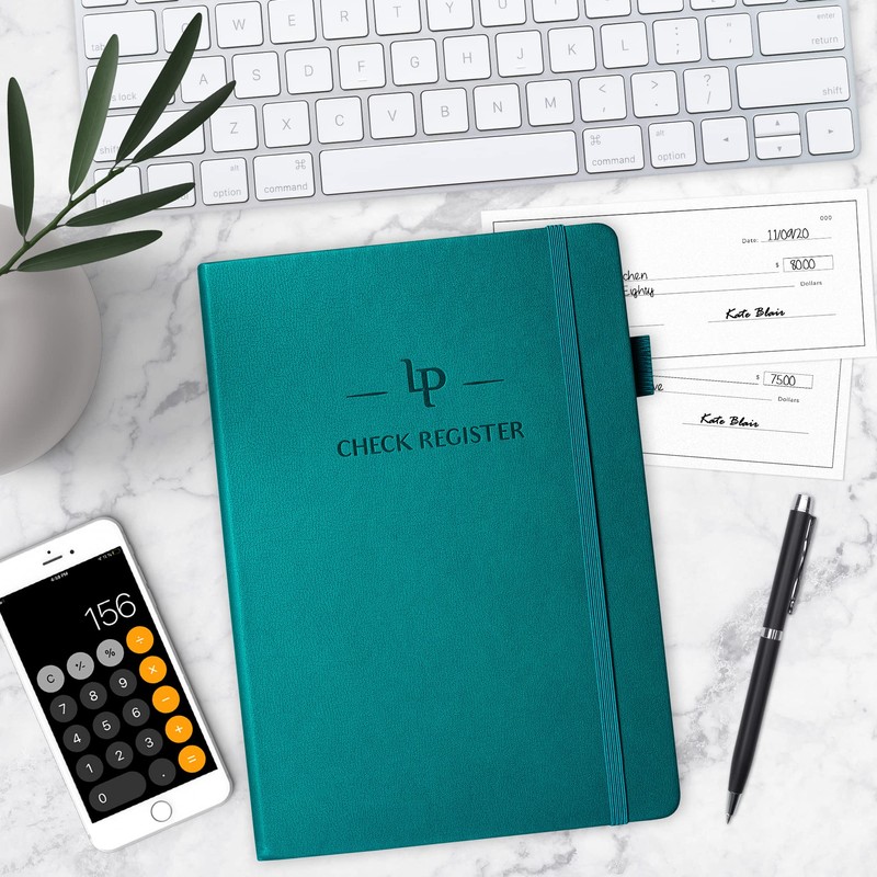 Legend Planner Check Register Book – Accounting Ledger Book for