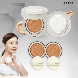 (Hyundai Home Shopping) Art Deli Ceramic Glow Cushion (2 main products + 2 refills) / (현대홈쇼핑)아트델리 세라믹 글로우 쿠션 본품2+리필2