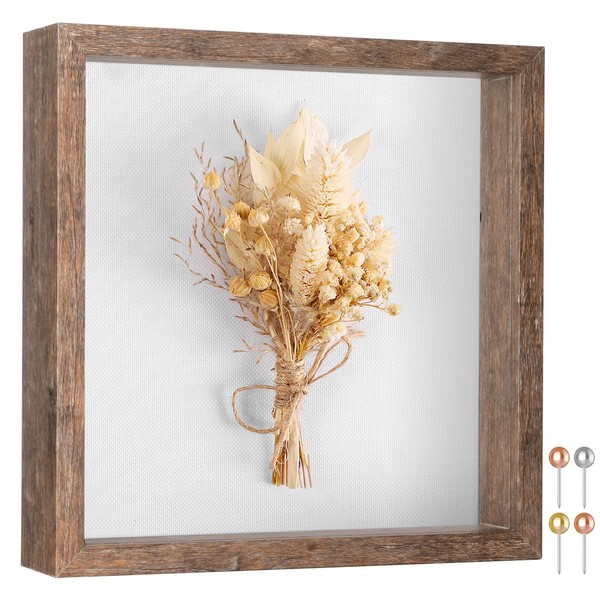 Califortree 8x8 Shadow Box Picture Frame - Memory Box Display