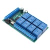Remote Control Module 8 Channels 433.92MHz Multifunctional 100m Fixed Encoding