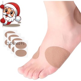 Brand: Gostphant Moleskin for Blisters, Adhesive Pads, 20 Sheets (40 Pieces Total)