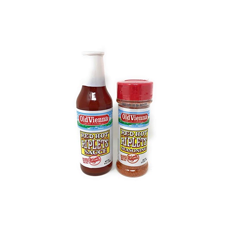 Old Vienna | Red Hot Riplet Sauce and Seasoning Combo