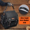 WELKINLAND 41-Pocket Electrician Tool Bag, 14-Inch HVAC Tools Bag, Heavy-Duty