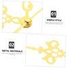 KONTONTY Pack DIY Wall Clock Hands Easy Install Metal Clock