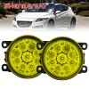 SHENKENUO For Honda CRZ 2013-2015 LED Front Bumper YELLOW Fog