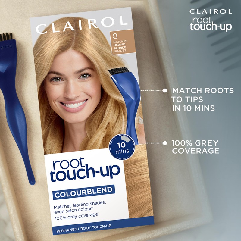 Clairol Root Touch-Up Permanent Hair Dye, 7 Dark Blonde