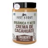 Crema De Cacahuate Crunchy Orgánica Keto 454g Just About                                                                                              