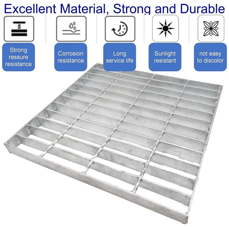 MOSINSBO Galvanized Steel Drain Grate 16x16 in for Vodaland Catch