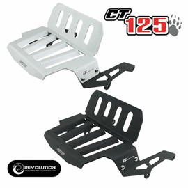 GTRS Front Carrier for Honda Hunter Cab CT125 Aluminum Lightweight Model/GTRS Front Carrier Aluminum For Honda CT125 JA55 JA65 (Black)