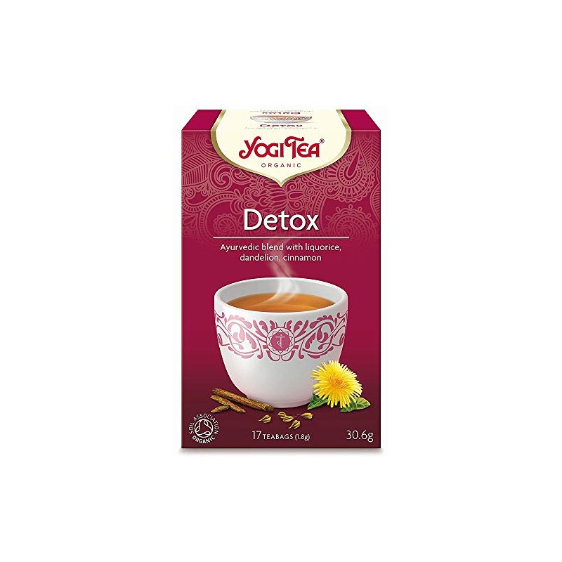 Yogi Tea Detox Organic,2 X 17 Bags