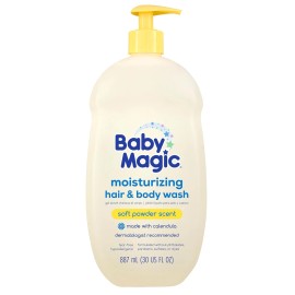 Baby Magic Moisturizing Hair & Body Wash, 30 Fl Oz