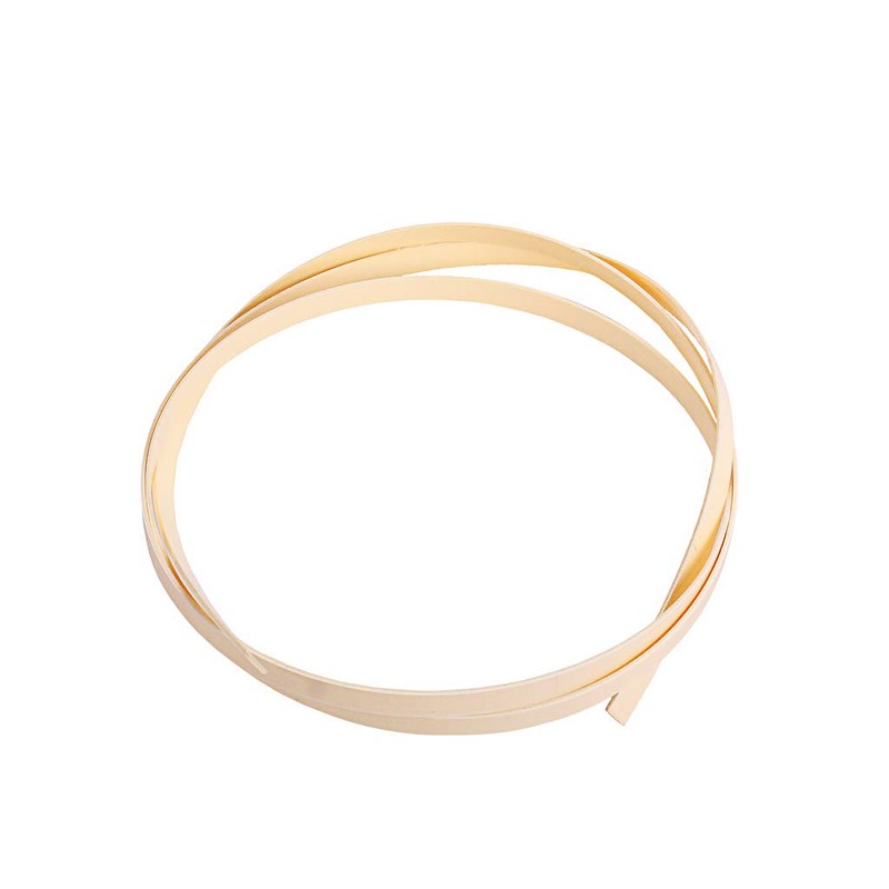 Alnicov 1630x10x1.5mm Plastic Binding Purfling Strip for Acoustic Classical Guitar,Cream